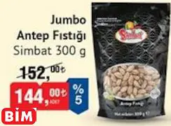 SİMBAT JUMBO ANTEP FISTIĞI